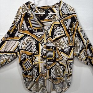 Millenium Women Plus Size‎ 3X Tunic Blouse Boho Fashion Fall Vibes